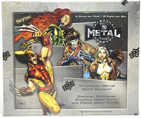 2021 upper deck marvel metal universe hobby box|2021 Upper Deck Marvel X.